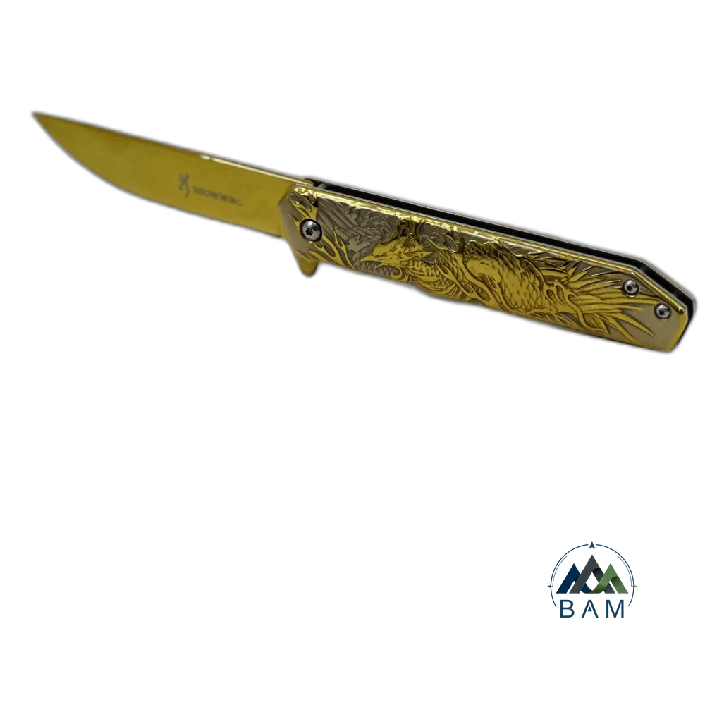 چاقو طلائی Browning