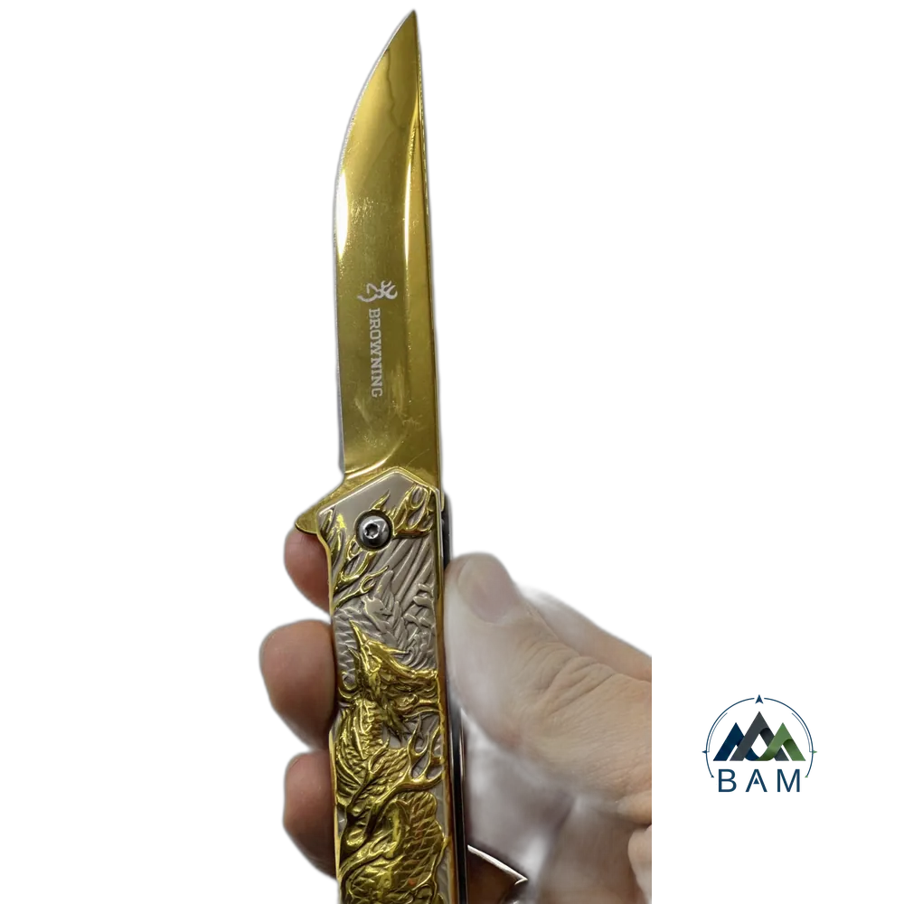 چاقو طلائی Browning