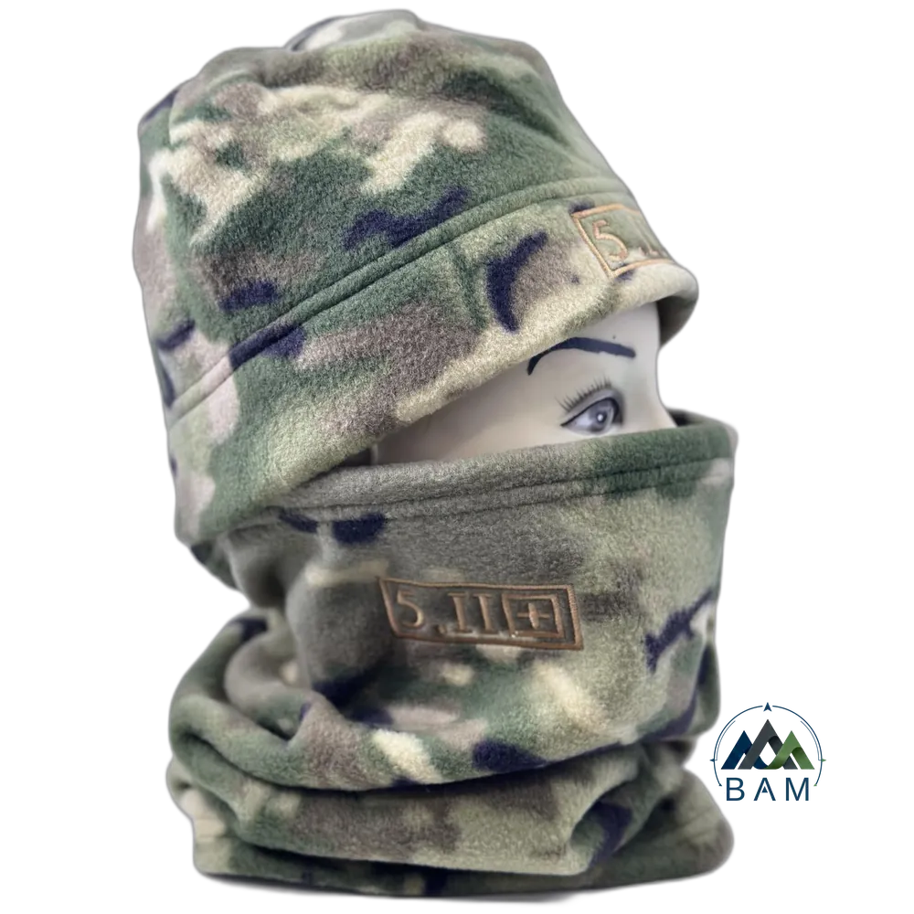 ست اسکارف و کلاه پلار 5.11