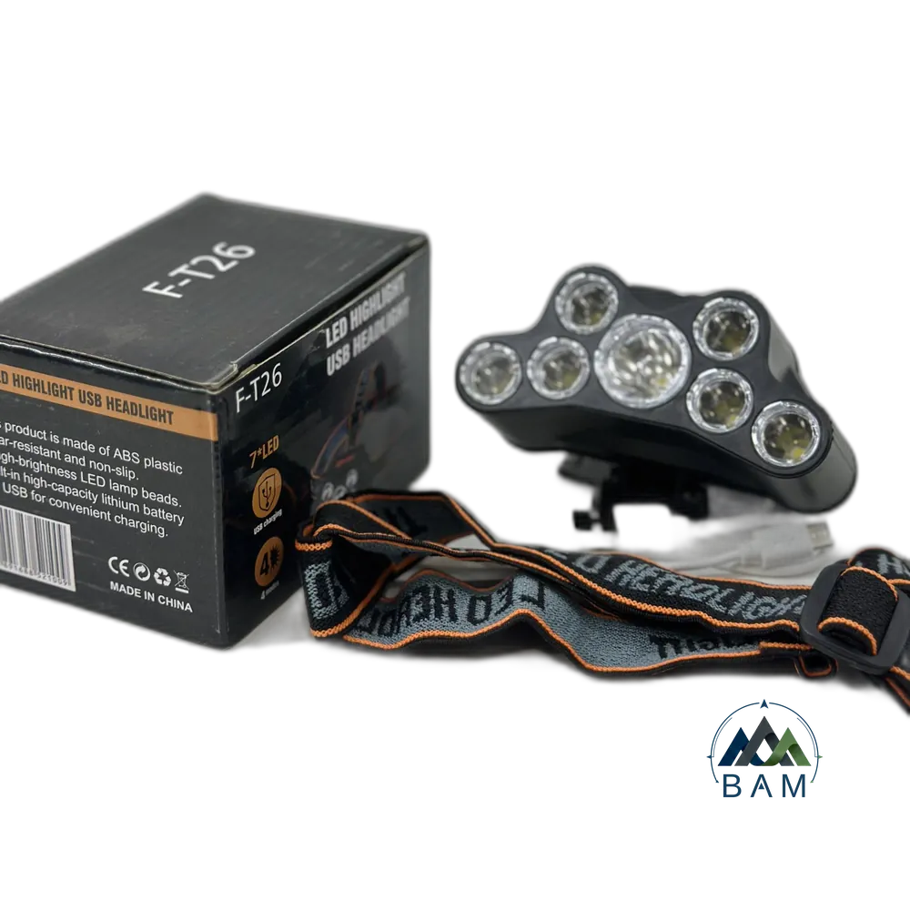 هدلامپ شارژی F-T26