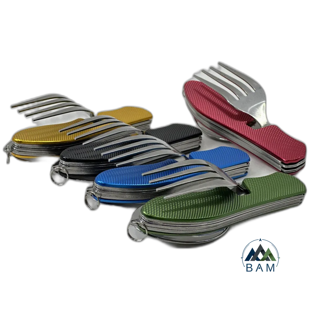 قاشق و چنگال تاشو