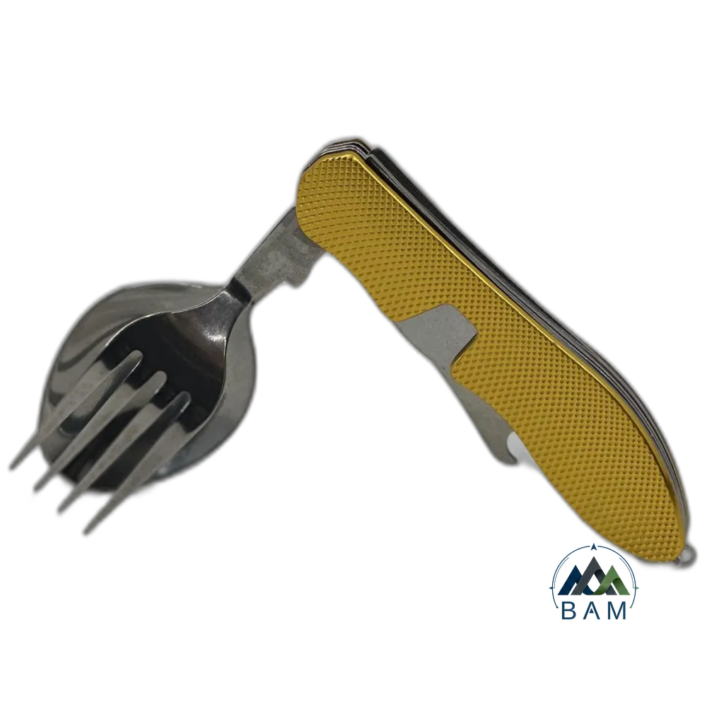 قاشق و چنگال تاشو